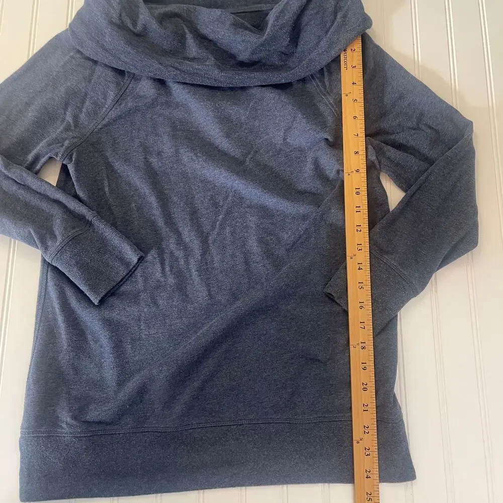 Soft Surroundings Cowl Neck Tunic Sweatshirt Size Womens Small